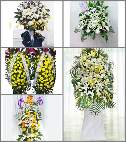 甘肃省庆阳环县白事花篮预定